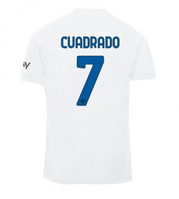 Inter Milan Juan Cuadrado #7 Koszulka Wyjazdowych 2023-24 Krótki Rękaw
